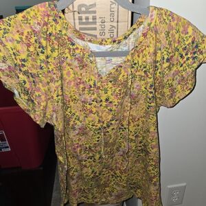 Floral Women's Top - Multicolor